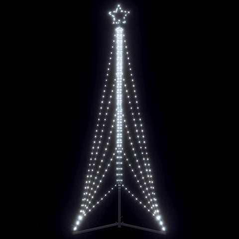 Weihnachtsbaum-Beleuchtung 525 LEDs Kaltweiß 300 cm