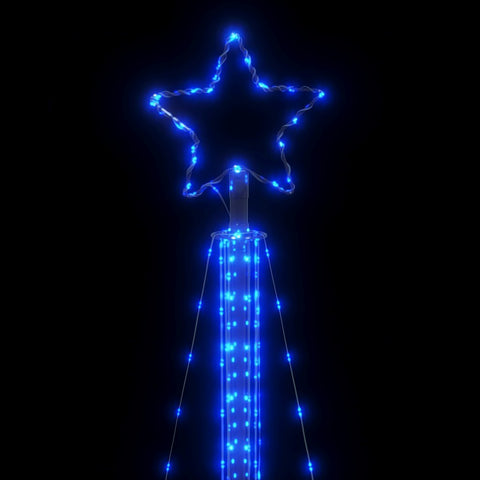 Weihnachtsbaum-Beleuchtung 525 LEDs Blau 300 cm