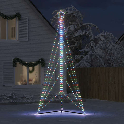 Weihnachtsbaum-Beleuchtung 615 LEDs Mehrfarbig 400 cm