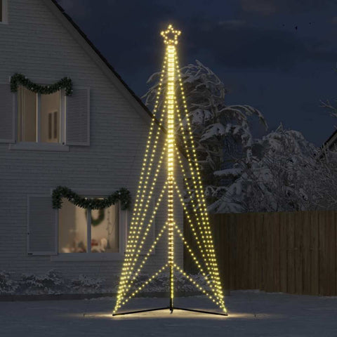 Weihnachtsbaum-Beleuchtung 861 LEDs Warmweiß 480 cm