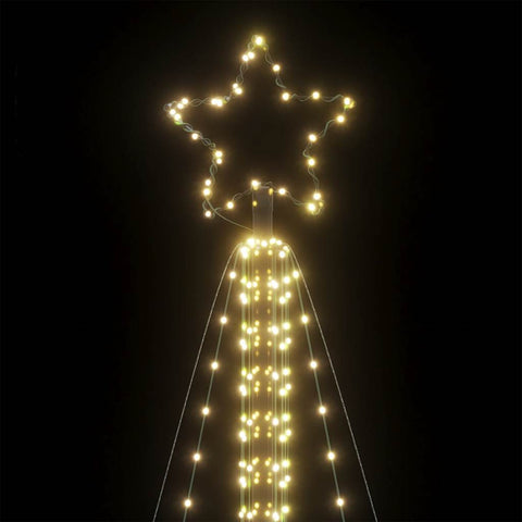 Weihnachtsbaum-Beleuchtung 861 LEDs Warmweiß 480 cm