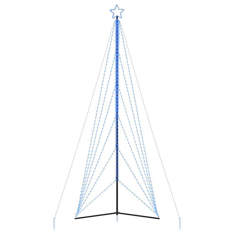 Weihnachtsbaum-Beleuchtung 861 LEDs Blau 480 cm