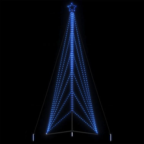 Weihnachtsbaum-Beleuchtung 861 LEDs Blau 480 cm