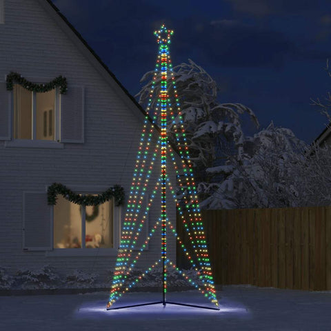 Weihnachtsbaum-Beleuchtung 861 LEDs Mehrfarbig 480 cm