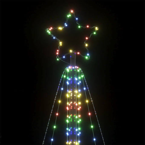 Weihnachtsbaum-Beleuchtung 861 LEDs Mehrfarbig 480 cm