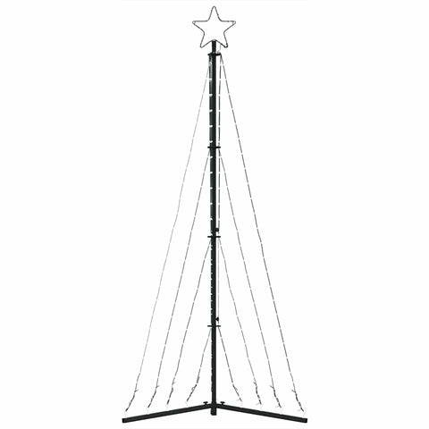 Weihnachtsbaum-Beleuchtung 339 LEDs Kaltweiß 180 cm