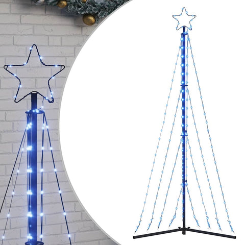 Weihnachtsbaum-Beleuchtung 339 LEDs Blau 180 cm