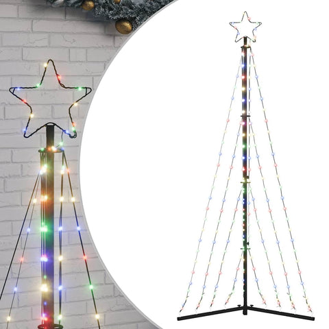 Weihnachtsbaum-Beleuchtung 339 LEDs Mehrfarbig 180 cm