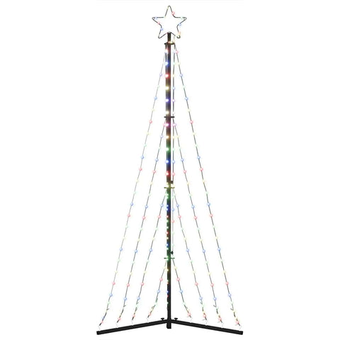 Weihnachtsbaum-Beleuchtung 339 LEDs Mehrfarbig 180 cm