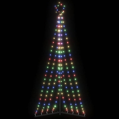 Weihnachtsbaum-Beleuchtung 339 LEDs Mehrfarbig 180 cm