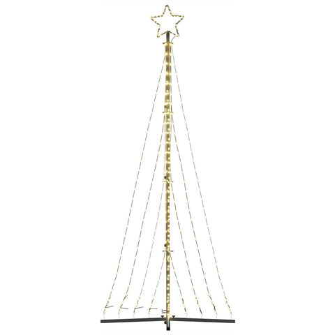 Weihnachtsbaum-Beleuchtung 447 LEDs Warmweiß 250 cm