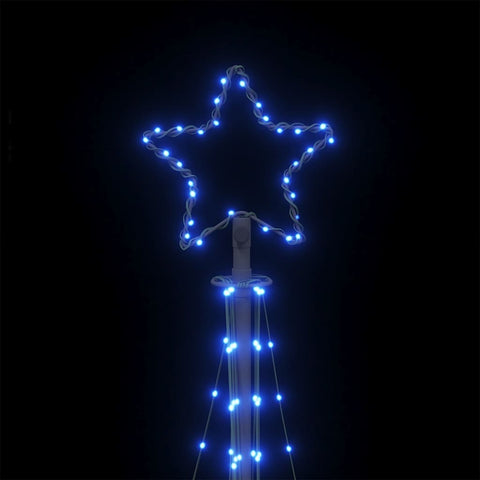 Weihnachtsbaum-Beleuchtung 447 LEDs Blau 250 cm