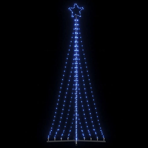 Weihnachtsbaum-Beleuchtung 447 LEDs Blau 250 cm