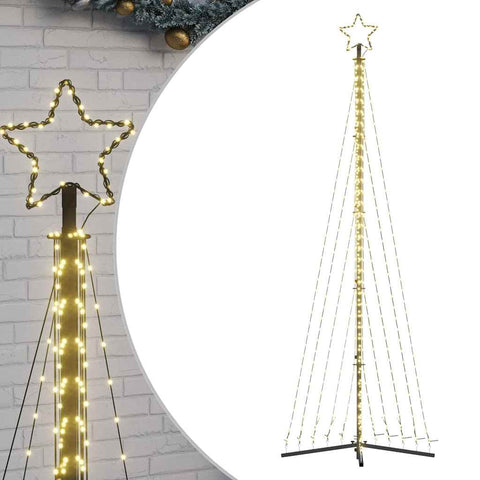 Weihnachtsbaum-Beleuchtung 495 LEDs Warmweiß 300 cm