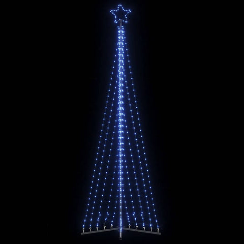 Weihnachtsbaum-Beleuchtung 495 LEDs Blau 300 cm