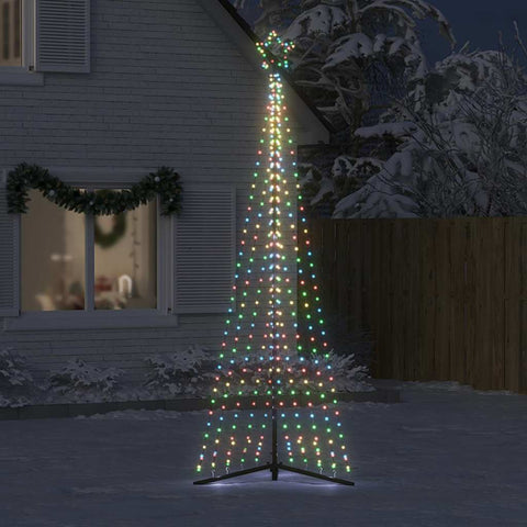 Weihnachtsbaum-Beleuchtung 495 LEDs Mehrfarbig 300 cm