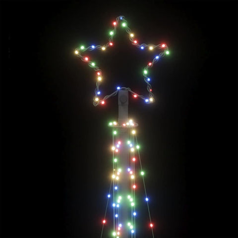 Weihnachtsbaum-Beleuchtung 495 LEDs Mehrfarbig 300 cm