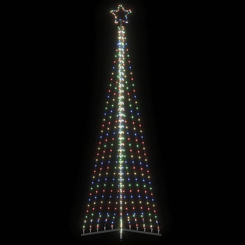 Weihnachtsbaum-Beleuchtung 495 LEDs Mehrfarbig 300 cm