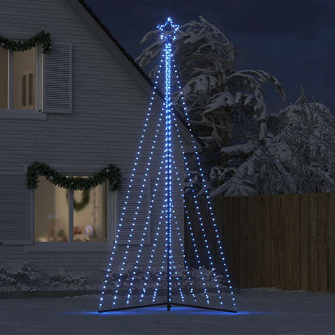 Weihnachtsbaum-Beleuchtung 570 LEDs Blau 400 cm