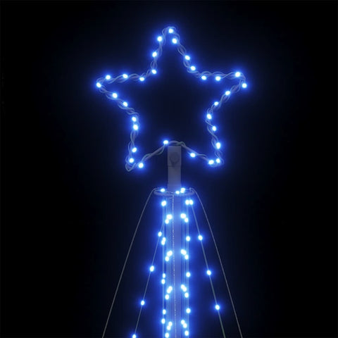 Weihnachtsbaum-Beleuchtung 570 LEDs Blau 400 cm