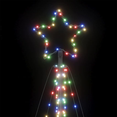 Weihnachtsbaum-Beleuchtung 570 LEDs Mehrfarbig 400 cm