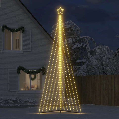 Weihnachtsbaum-Beleuchtung 789 LEDs Warmweiß 480 cm