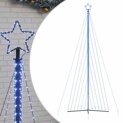 Weihnachtsbaum-Beleuchtung 789 LEDs Blau 480 cm