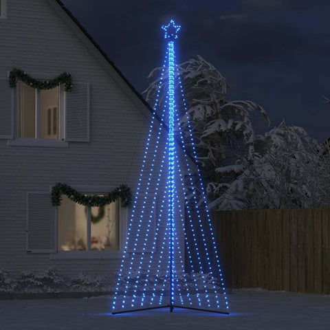 Weihnachtsbaum-Beleuchtung 789 LEDs Blau 480 cm