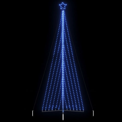 Weihnachtsbaum-Beleuchtung 789 LEDs Blau 480 cm