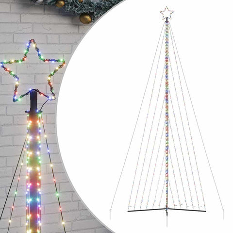 Weihnachtsbaum-Beleuchtung 789 LEDs Mehrfarbig 480 cm