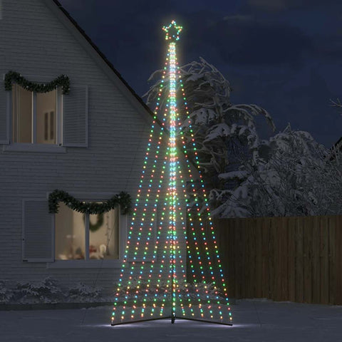 Weihnachtsbaum-Beleuchtung 789 LEDs Mehrfarbig 480 cm