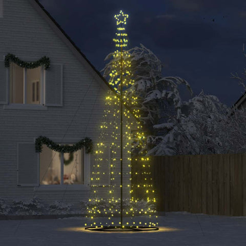 LED Weihnachtsbaum 1534 LEDs Warmweiß 503 cm