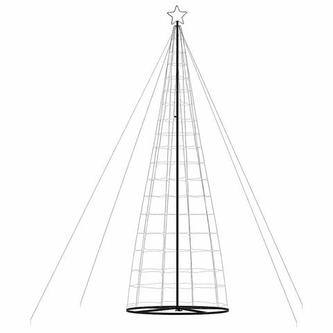 LED Weihnachtsbaum 1534 LEDs Warmweiß 503 cm