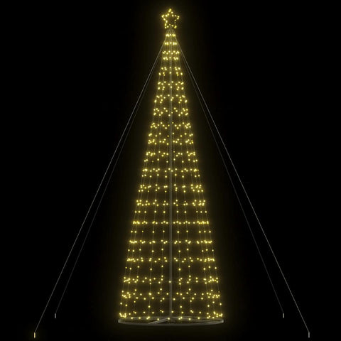 LED Weihnachtsbaum 1534 LEDs Warmweiß 503 cm