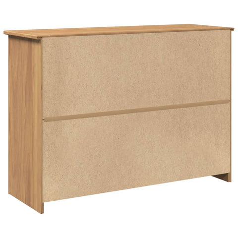 vidaXL Sideboard mit Schubladen Panama 112x40x80 cm Massivholz Kiefer