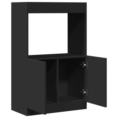 vidaXL Highboard Schwarz 63x33x100 cm Holzwerkstoff