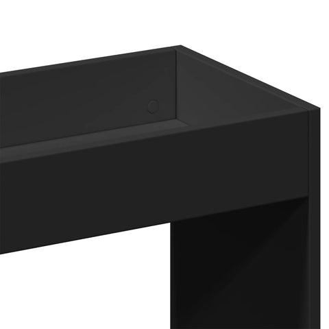 vidaXL Highboard Schwarz 63x33x100 cm Holzwerkstoff