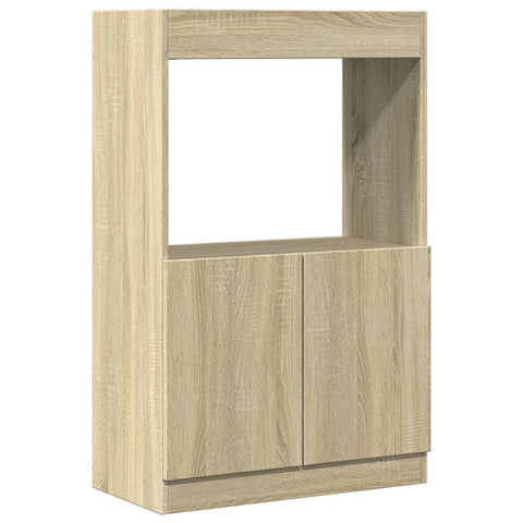 vidaXL Highboard Sonoma-Eiche 63x33x100 cm Holzwerkstoff