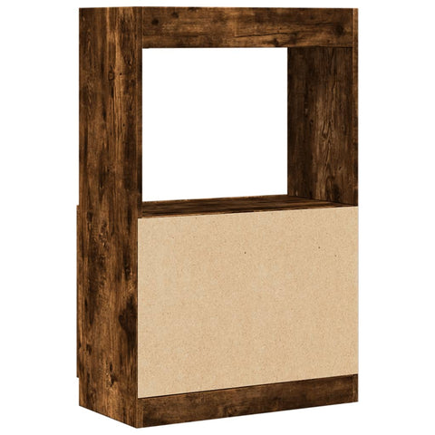 vidaXL Highboard Räuchereiche 63x33x100 cm Holzwerkstoff