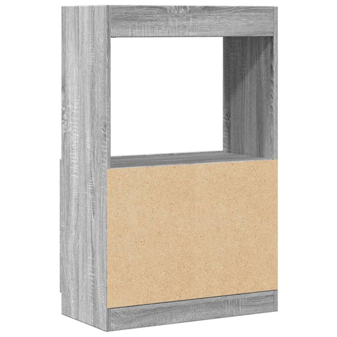 vidaXL Highboard Grau Sonoma-Eiche 63x33x100 cm Holzwerkstoff