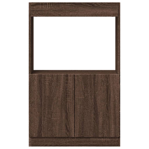 vidaXL Highboard Braun Eichen-Optik 63x33x100 cm Holzwerkstoff