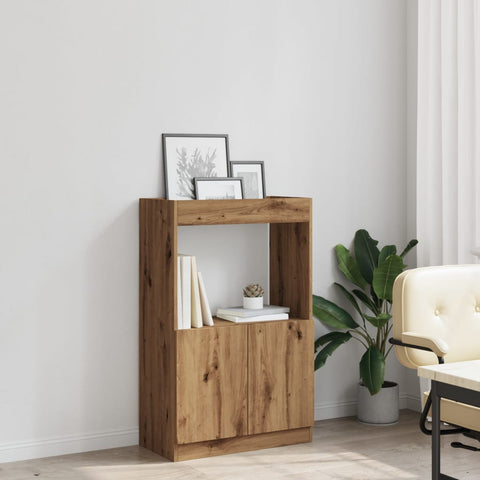 vidaXL Highboard Artisan-Eiche 63x33x100 cm Holzwerkstoff