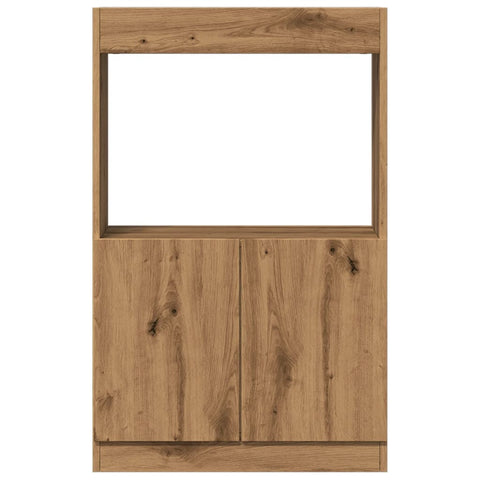 vidaXL Highboard Artisan-Eiche 63x33x100 cm Holzwerkstoff