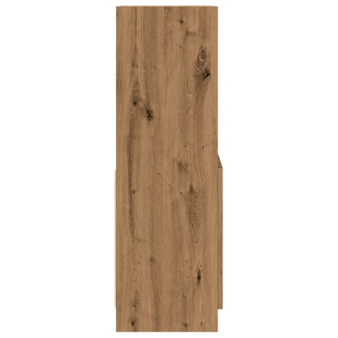 vidaXL Highboard Artisan-Eiche 63x33x100 cm Holzwerkstoff