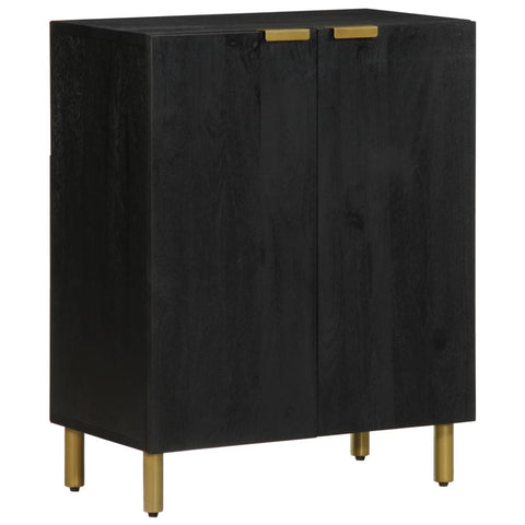 vidaXL 3-tlg. Sideboards Schwarz Holzwerkstoff