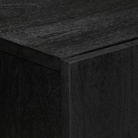 vidaXL 3-tlg. Sideboards Schwarz Holzwerkstoff