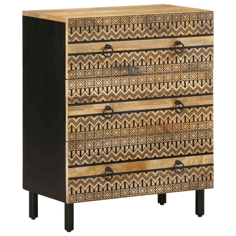 vidaXL Sideboards 2 Stk. Massivholz Mango