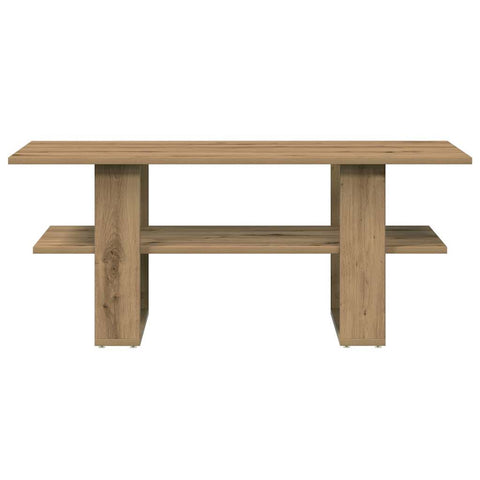 vidaXL Couchtisch Artisan-Eiche 102x55x42 cm Holzwerkstoff