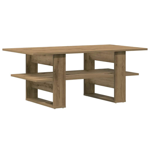 vidaXL Couchtisch Artisan-Eiche 102x55x42 cm Holzwerkstoff