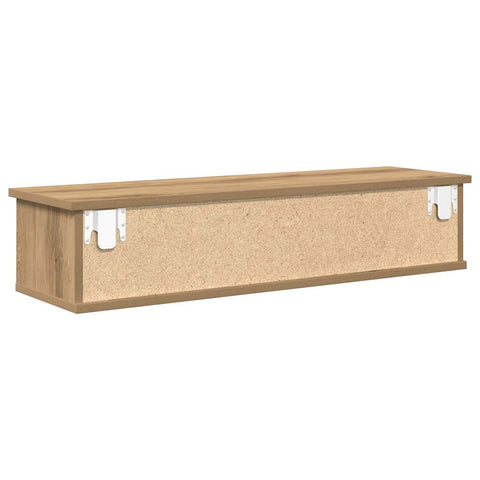 vidaXL Wandschrank Artisan-Eiche 88x26x18,5 cm Holzwerkstoff